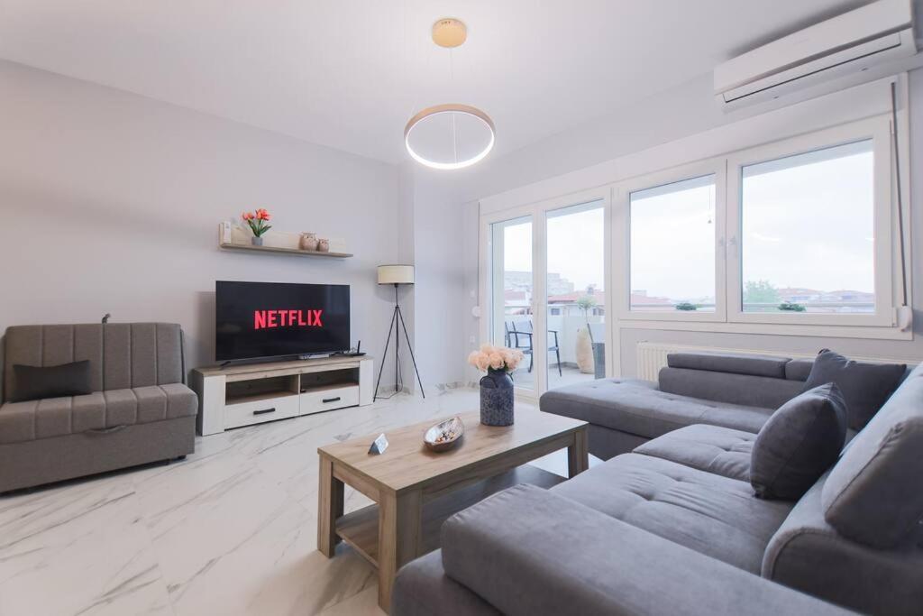 Zeusplace Pieria Luxury Apartment Kateríni Dış mekan fotoğraf